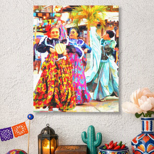 Toile Danseurs de Festival Mexicain Puerto Vallarta 2549