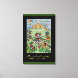 Toile Danseurs ukrainiens Art populaire