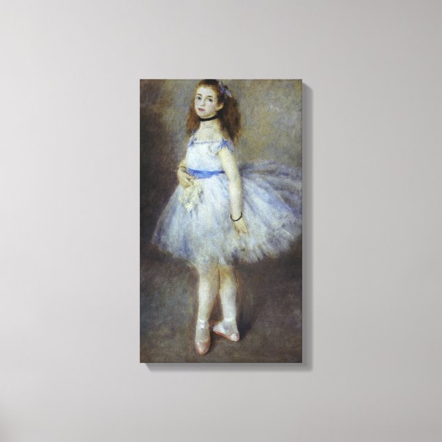 Toile Danseuse de ballet par Pierre Renoir, Art fin vint (Recto)