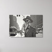 Dapper mort : Squelette dans la ville