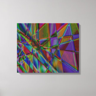 Toile d'art Abstrait de couleur profonde