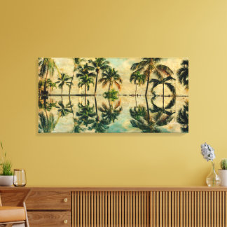 Toile d'art Aloha Home