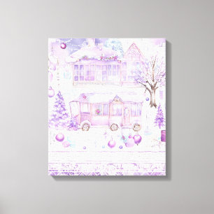 Toile d'art moderne et coloré enveloppé Imprimer