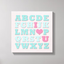 Toile d'art murale Turquoise Giraffe Pierre rose A