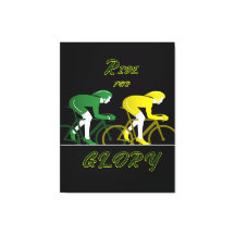 Toile d'art pour la gloire du cyclisme