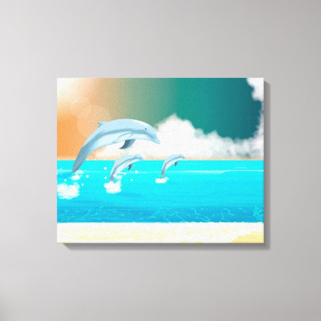 Toile Dauphins (Recto)