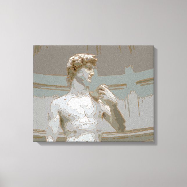 Toile David de Michel-Ange (Recto)
