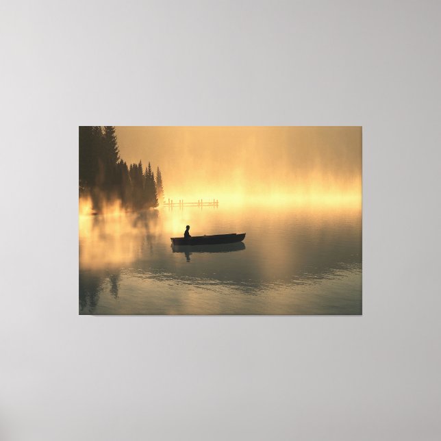 Toile de 60" x 40" avec image "Moment de calme" (Recto)