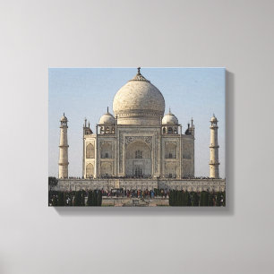 toile de bande dessinée du Taj Mahal