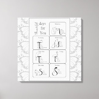 Toile De beaux jours pour vous