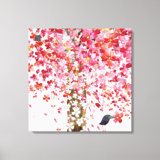 toile de cherrytrebird (Recto)