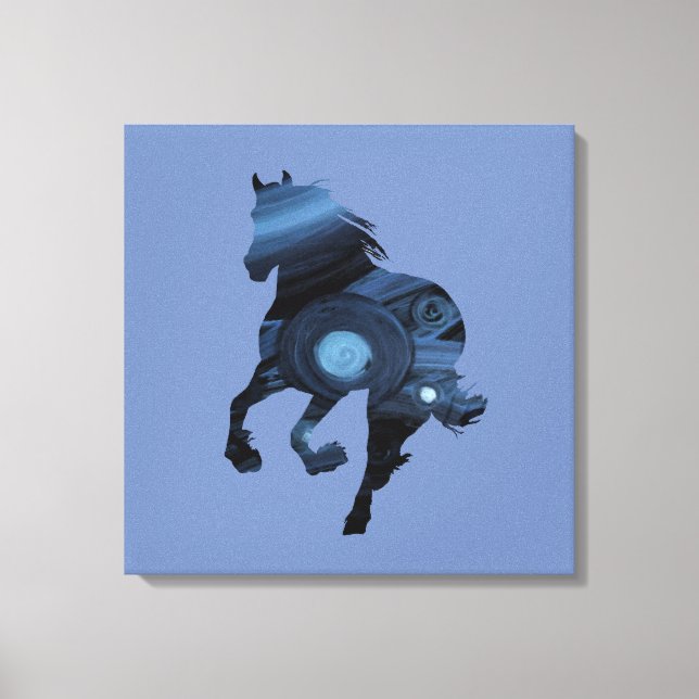 Toile de Cheval Bleu (Recto)