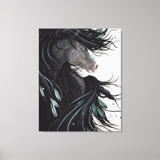Toile de cheval Majestic Imprimer par Bihrle (Recto)