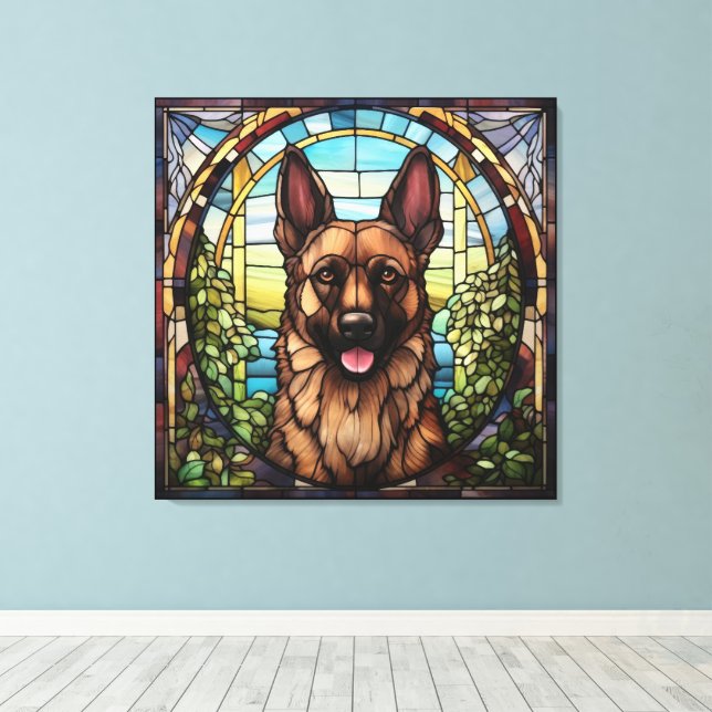 Toile de chien alsacienne (Insitu (Plancher de Bois))