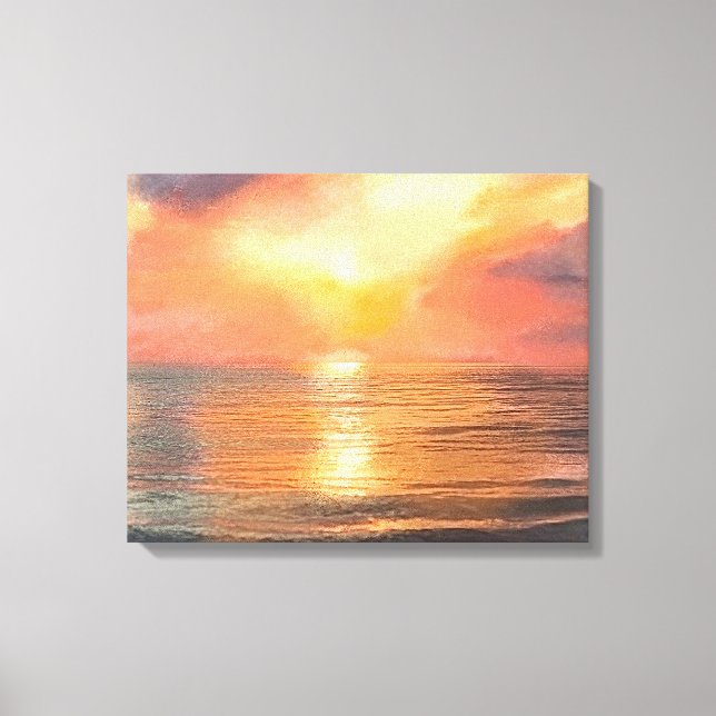 Toile de coucher de soleil (Recto)