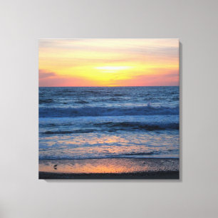 Toile de coucher de soleil OBX