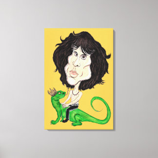 Toile de dessin de King Lizard Rockstar