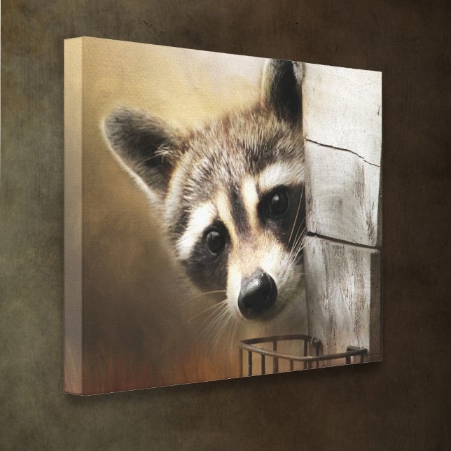 Toile de faune Raccoon (Créateur téléchargé)