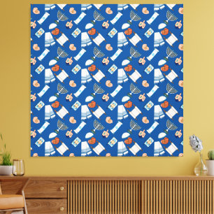 Toile de fond de Hanukkah amusante