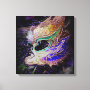 Toile de fond de masquerade abstraite Art mural