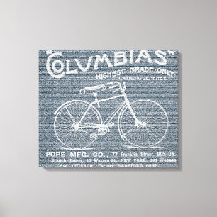 Toile de jeans pour bicyclettes anciennes