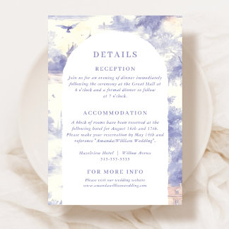 Toile de jouy Details Enclosure Card