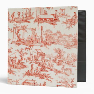 Toile de Jouy, illustrating the processes of manuf Binder