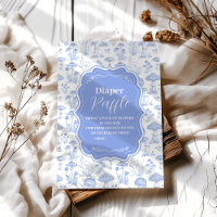 Toile De Jouy Mushrooms Woodland   Diapper Raffle