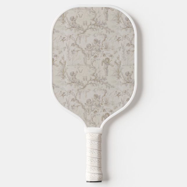 Toile De Jouy  Pickleball Paddle (Front)