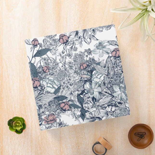 Toile-De-Jouy Vintage French Pattern Binder (In Situ)