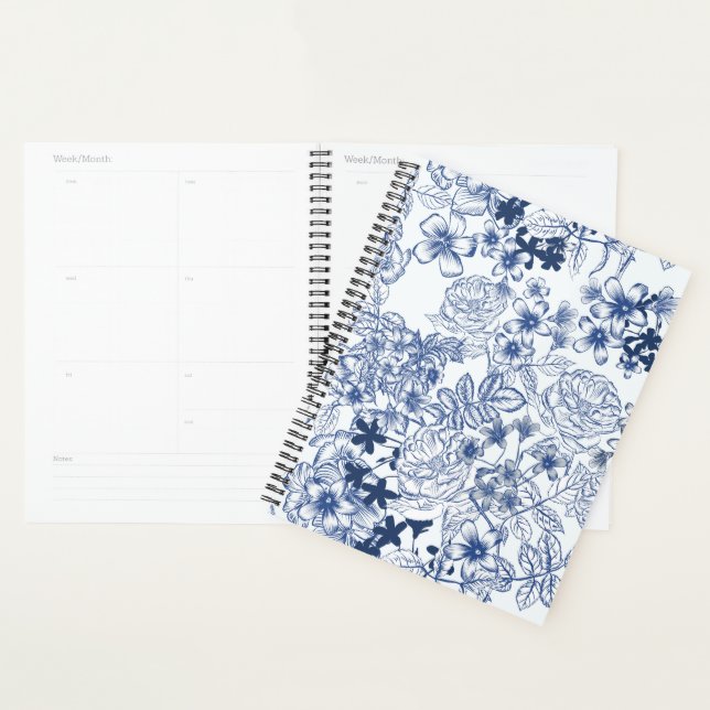 Toile-De-Jouy Vintage French Pattern Planner (Display)
