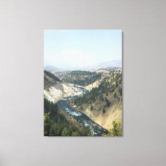 Toile de la rivière Yellowstone