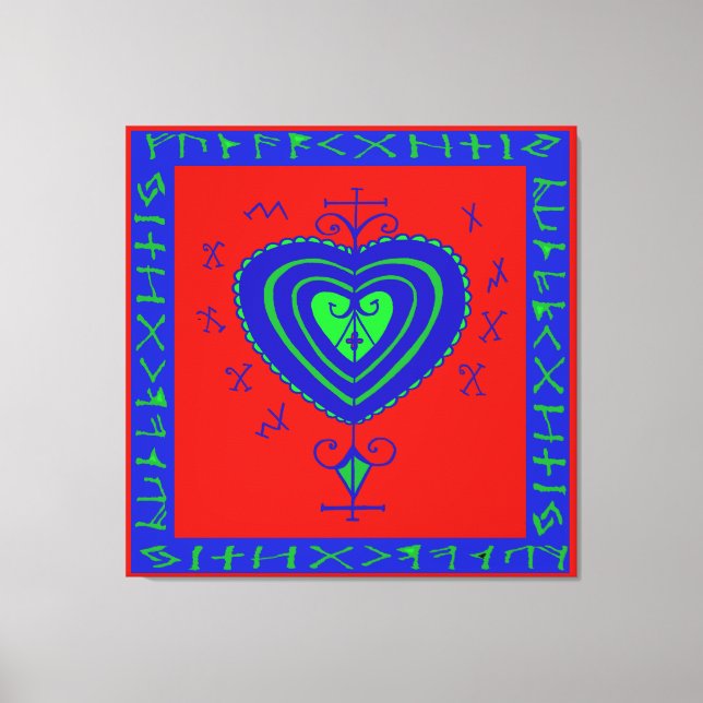 Toile de la Terre VooDoo Mère (Recto)