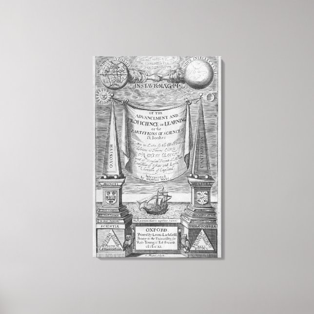 Toile 'De l'avancement et de la compétence de l'apprenti (Recto)