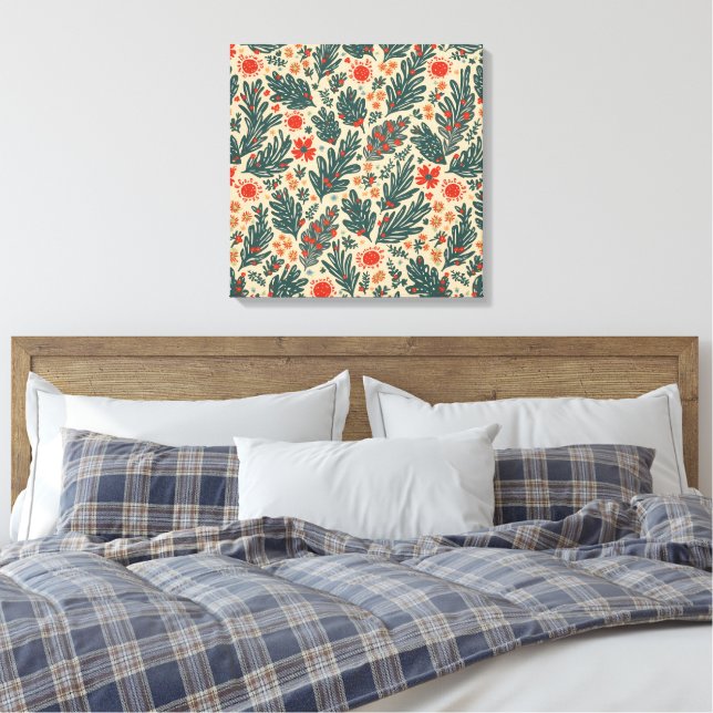 toile de Noël (Insitu(Chambre))