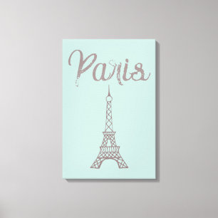Toile de Paris Tour Eiffel sur toile