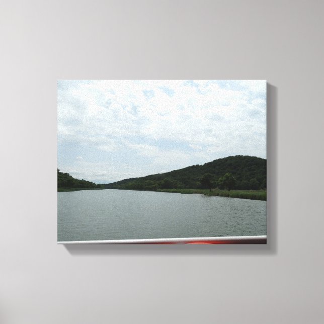Toile de photographie du paysage de rivière Décor  (Recto)