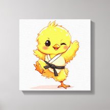 Toile de poulet de karaté