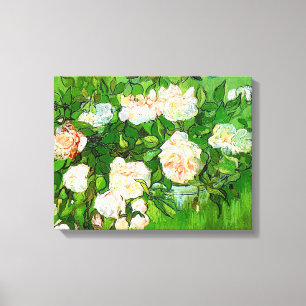 Toile de roses roses de Van Gogh Imprimer