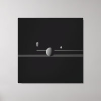 Toile de Saturne enrobée de lunes