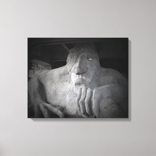 Toile de Seattle Fremont Troll (différentes taille
