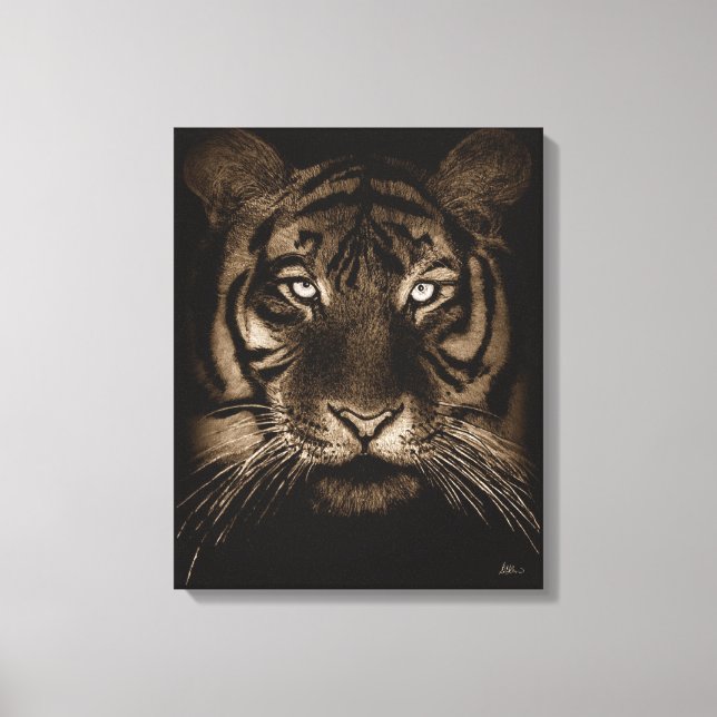 Toile de tigre (Recto)