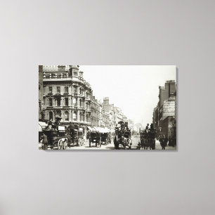 Toile De vue rue d'Oxford vers le bas, Londres (photo de