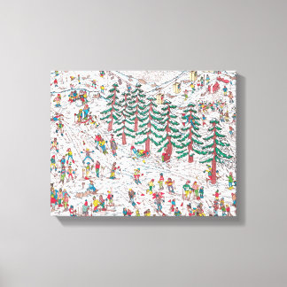 Toile de Waldo Cartoon Premium (Brillant)