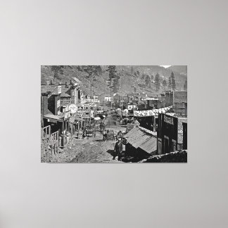 Toile DEADWOOD, Dakota du Sud - Wild West Mining Town 18