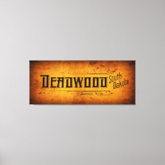 Toile DEADWOOD du Vieux-Ouest