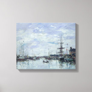 Toile Deauville, le dock, 1892