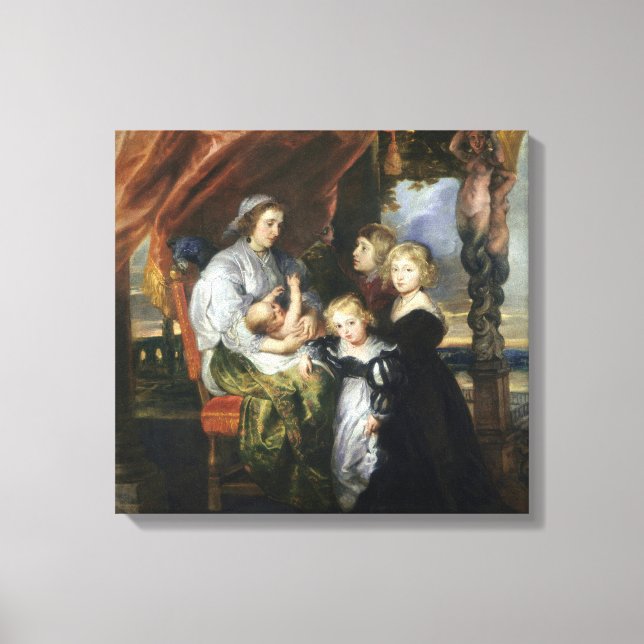 Toile Deborah Kip et ses enfants (Recto)