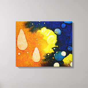 Toile Décès Polychromoptique par Michael Moffa