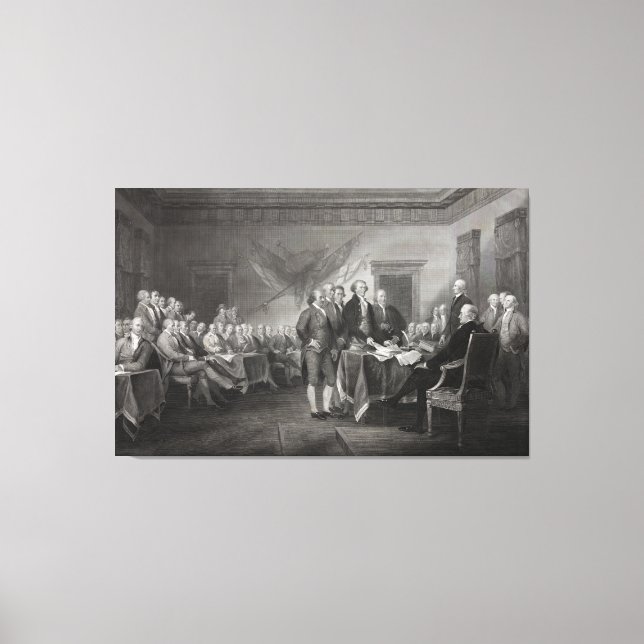 Toile Déclaration d'indépendance (Recto)